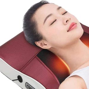 Multifunktionel Massagepude med 4 Roterende Massagehoveder og Infrarød Varme - WeDoBetter.dk