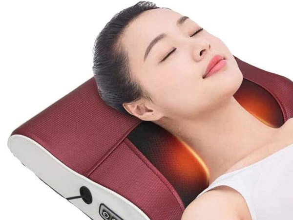 Multifunktionel Massagepude med 4 Roterende Massagehoveder og Infrarød Varme - WeDoBetter.dk
